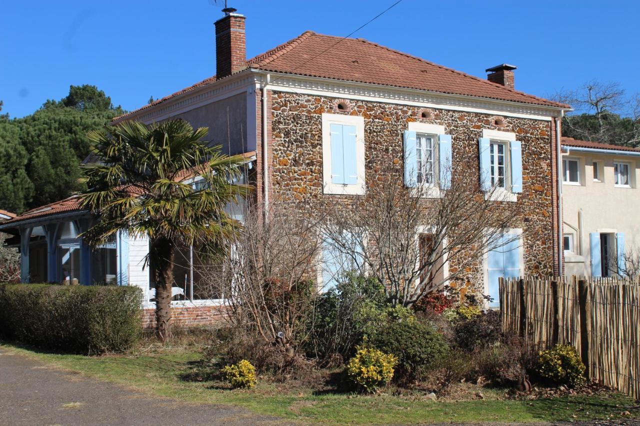 La Pinede Du Cheou, Piscine, Logement Independant, Parking, Draps, Wifi Fibre Mimizan Esterno foto